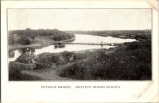 Drayton North Dakota ND : PANORAMIC SCENE d/24 BC2596