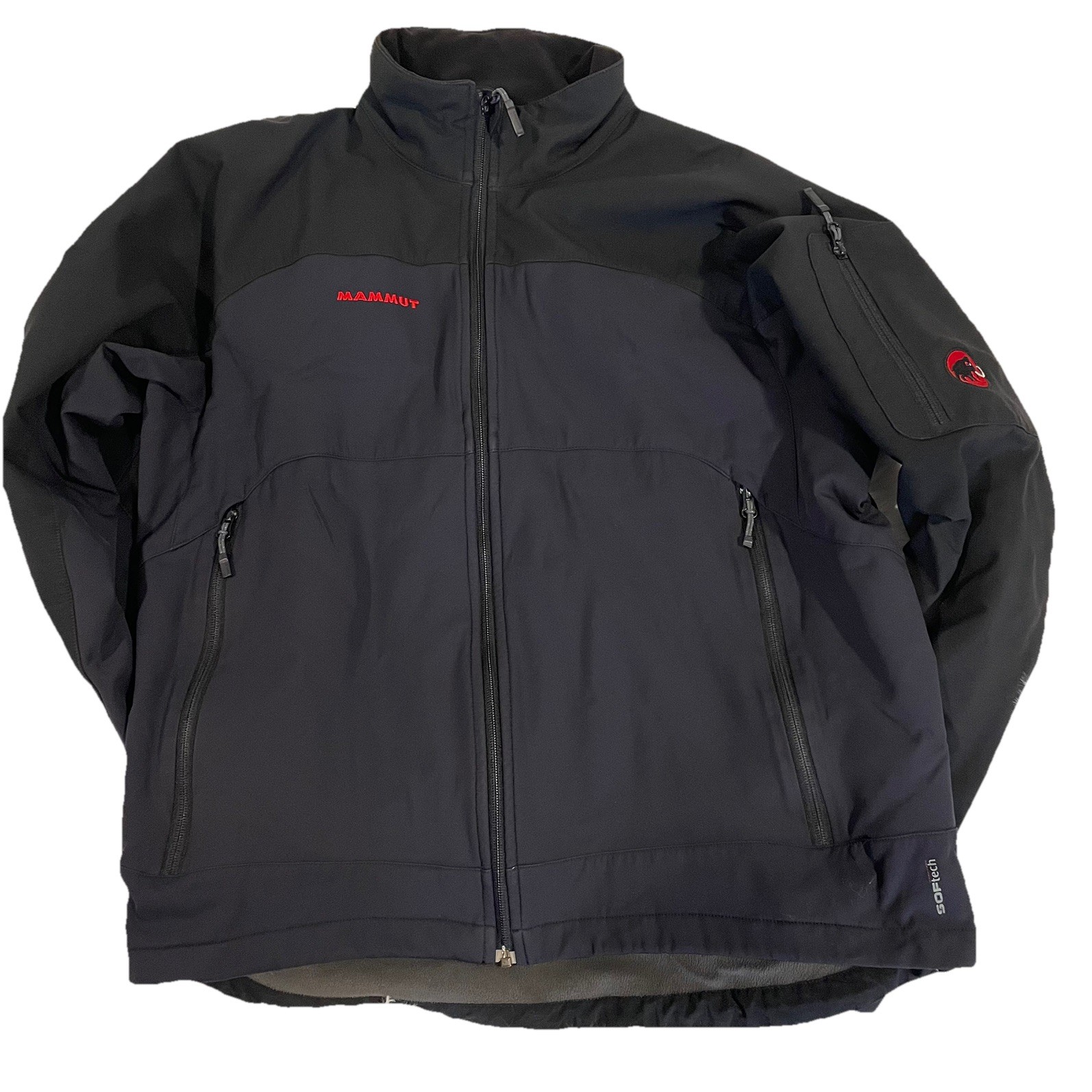 Mammut SOFtech Softshell Jacket Mens Large  Black - image 1