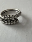 David Andersen  Sterling Silver Saga ring Norway Norwegian estate vtg 961