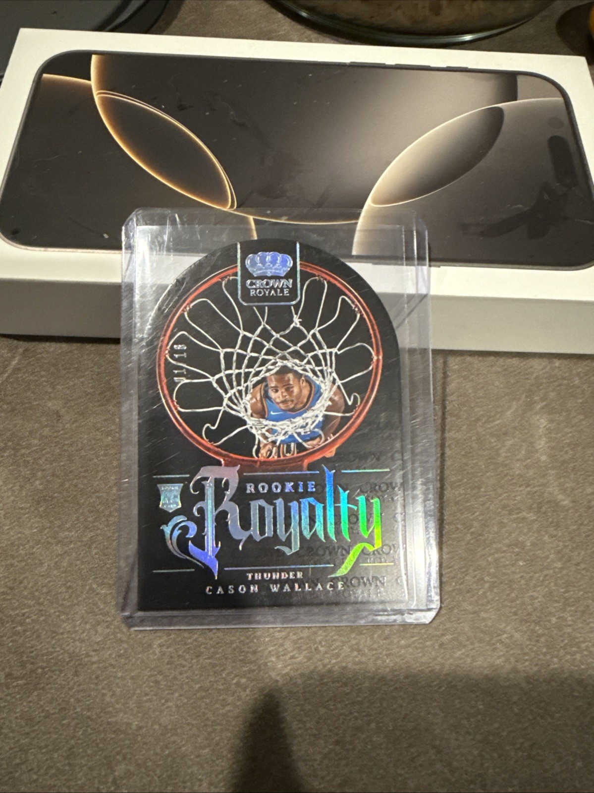 2023-24 Crown Royale - Rookie Cason Wallace #3 Silver International /18 (RC)