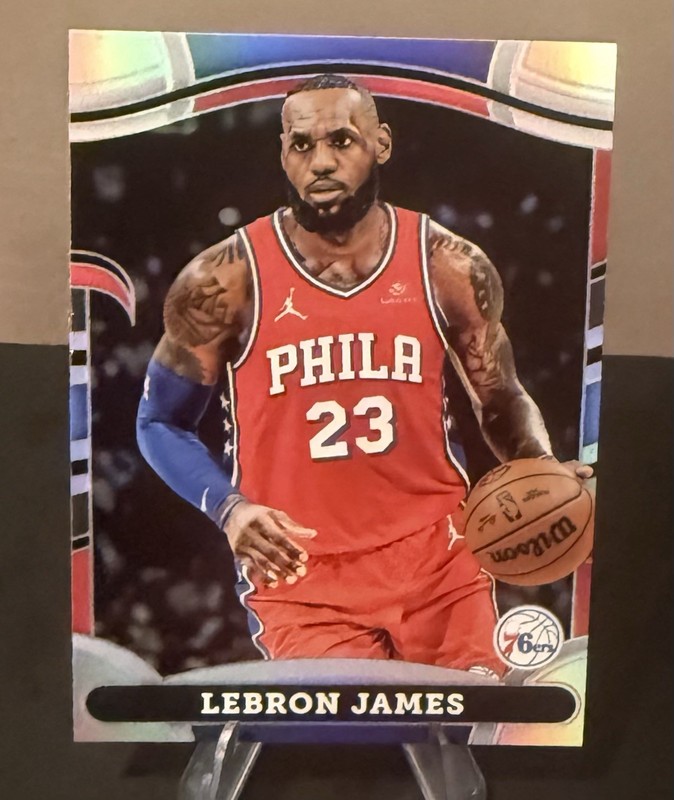 2026 - LeBron James Philadelphia 76ers Card