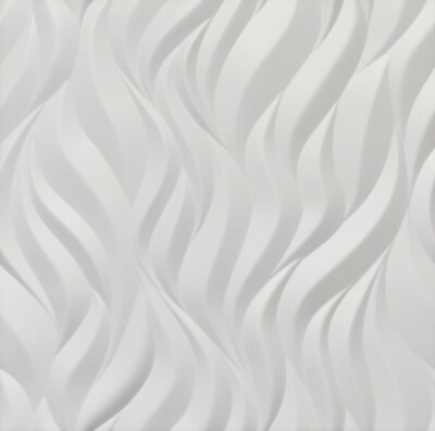 2'x2' 3D Seamless Styrofoam Wall Panels, Pack of 6, AS IS - Flames