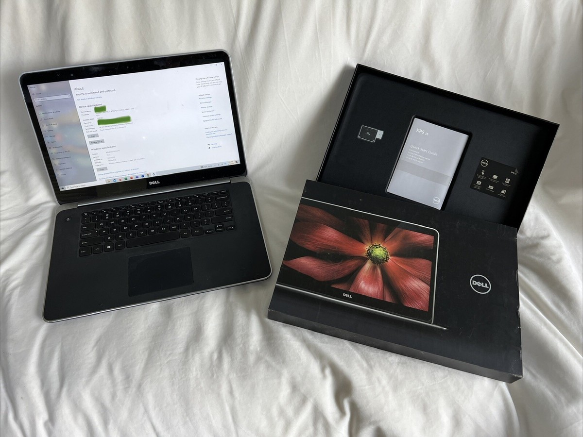 NEW BATTERY & KEYBD* Dell XPS 15 Win10 i7 2.2GHz 16GB RAM
