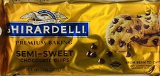 GHIRARDELLI Semi Sweet Chocolate Chips Premium Baking Chips 12 oz Bag