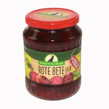 (6,49€/1kg) Rote Bete von Spreewald-Rabe (720 ml Glas)