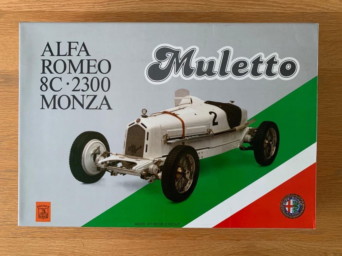 POCHER ALFA ROMEO 8C 2300 MONZA MULETTO FACTORY SEALED KIT NO K78
