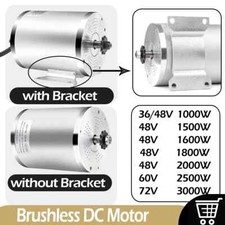 E-bike Brushless Motor 3000W 72V Engine for Scooters E-Bike 48V 1000W-2500W