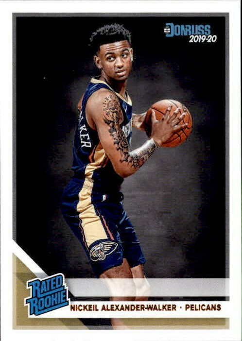 Nickeil Alexander-Walker 2019-20 Donruss Rated Rookie Card #216