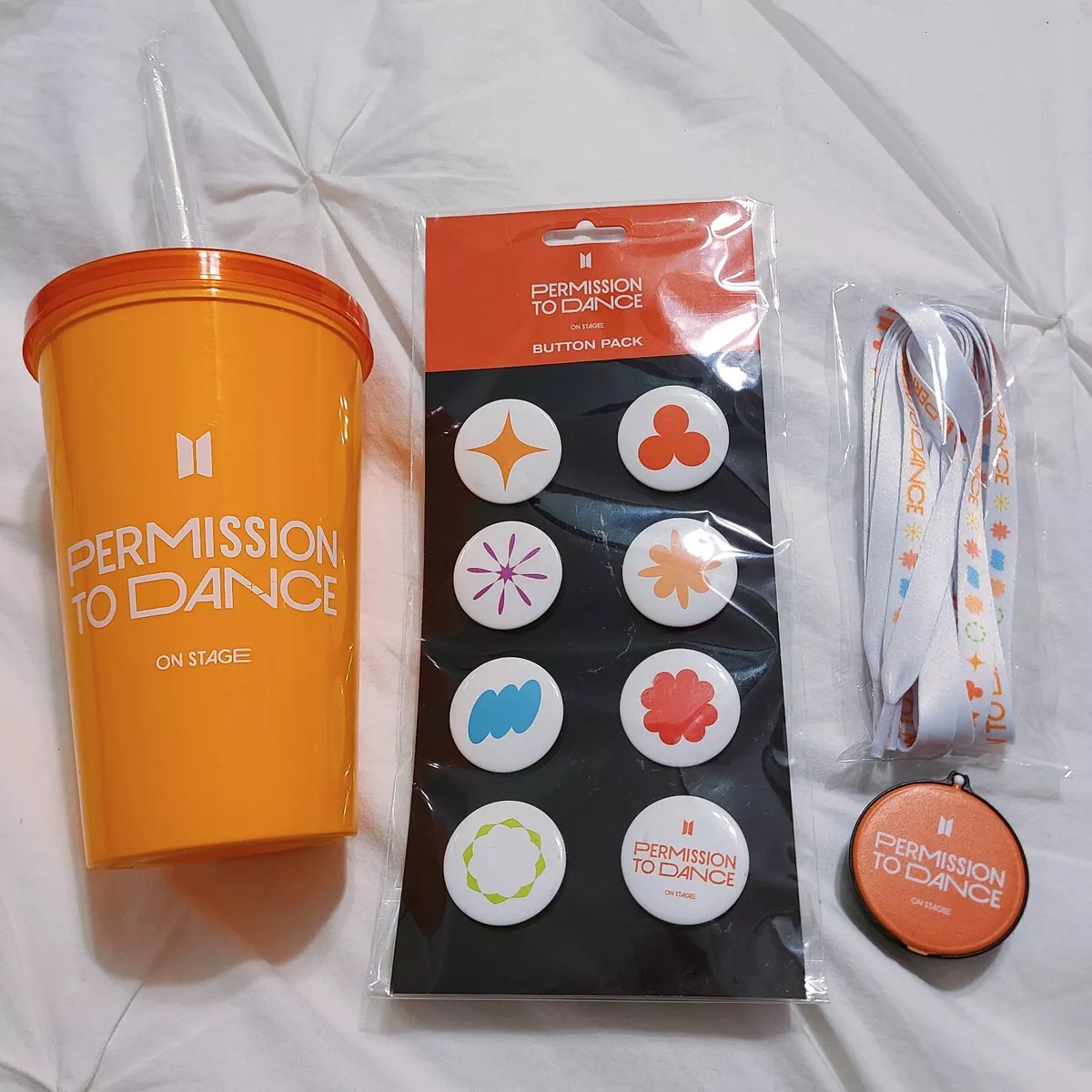 BTS Permission To Dance ON STAGE LA VIP Soundcheck Exclusive Goodie Package