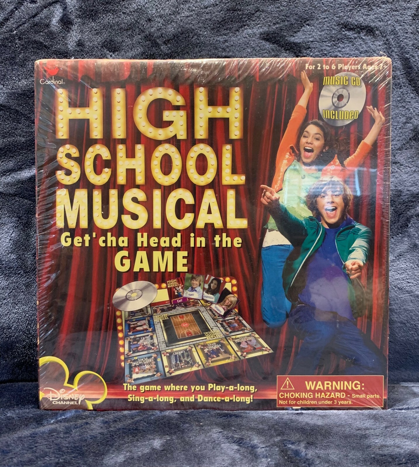 High School Musical Get Cha Head In The Game Board Game and CD Sealed NEW |  eBay