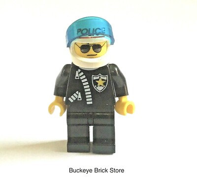 LEGO Motorcycle Policeman Traffic Cop State Trooper Sheriff