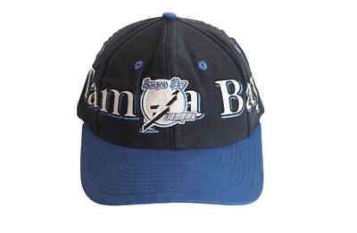 Tampa Bay Lightning キャップ Starter製　90s Tampa Bay Lightning Starter Hat Vintage Snapback Wool Center