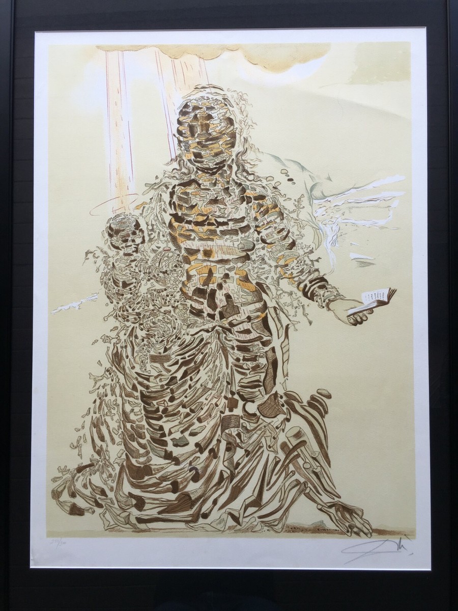 Vintage Rare Original Salvador Dali 