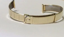 Vintage FORSTNER KOMFIT NASA Style Gold Filled Band, 15.90mm Straight Ends.