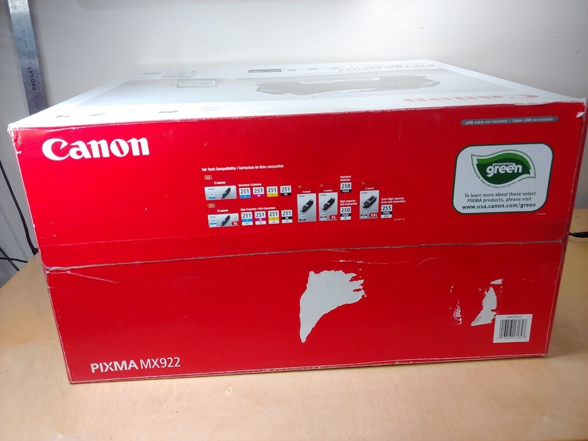 Canon PIXMA MX922 Wireless Office All-in-One Printer - 9600 dpi