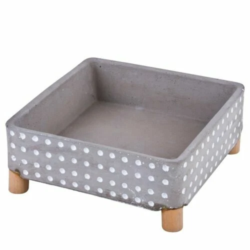 Quadratische Deko-Blumentöpfe & -Vasen fürs Wohnzimmer