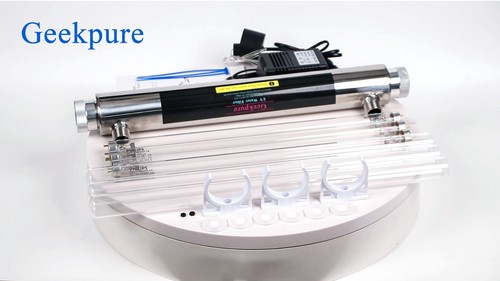 Geekpure Whole House U-V 6 GPM Water Filter System-3 UV Filter + 3 Quartz Sleeve - Picture 8 of 8