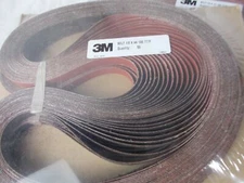 3M Sanding Belt 777F 0.5 in x 44 in  P100 Grit  " 150 Belts " 1/2" x 44"