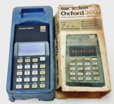 VINTAGE SINCLAIR OXFORD 300 SCIENTIFIC CALCULATOR - Parts only | eBay