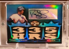 2007 Topps Triple Threads Auto Relic Darryl Strawberry #TTRA-176, Mets #d 3/3