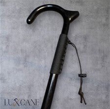 Bastone da passeggio autodifesa mobilità poggia palmi legno hickory Masters LuxCane USA C3