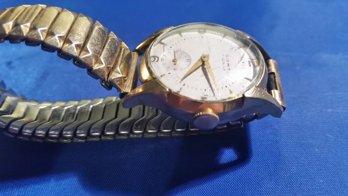Vintage Cort 17 jewels Men s Watch 10K R.G.P. Case and 10K GF Band