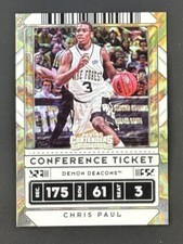 2020 Contenders Draft Picks Chris Paul Conference Ticket SP /99 Card #38