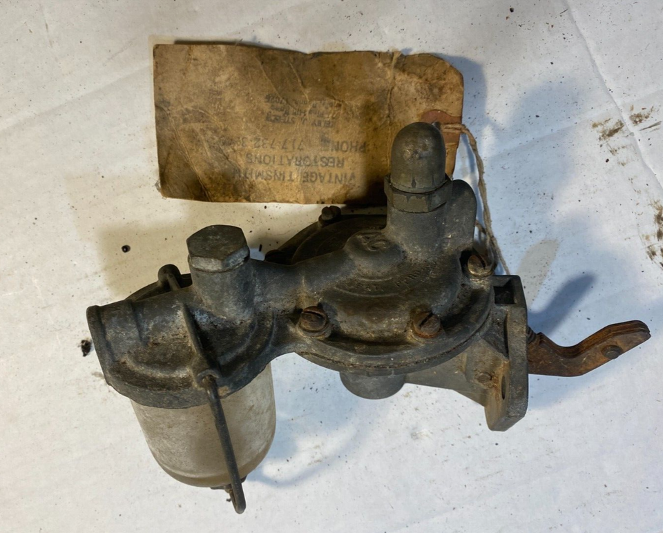 Vintage AC Fuel Pump 855261 with Glass Bowl - Original - Fits early 30 ...
