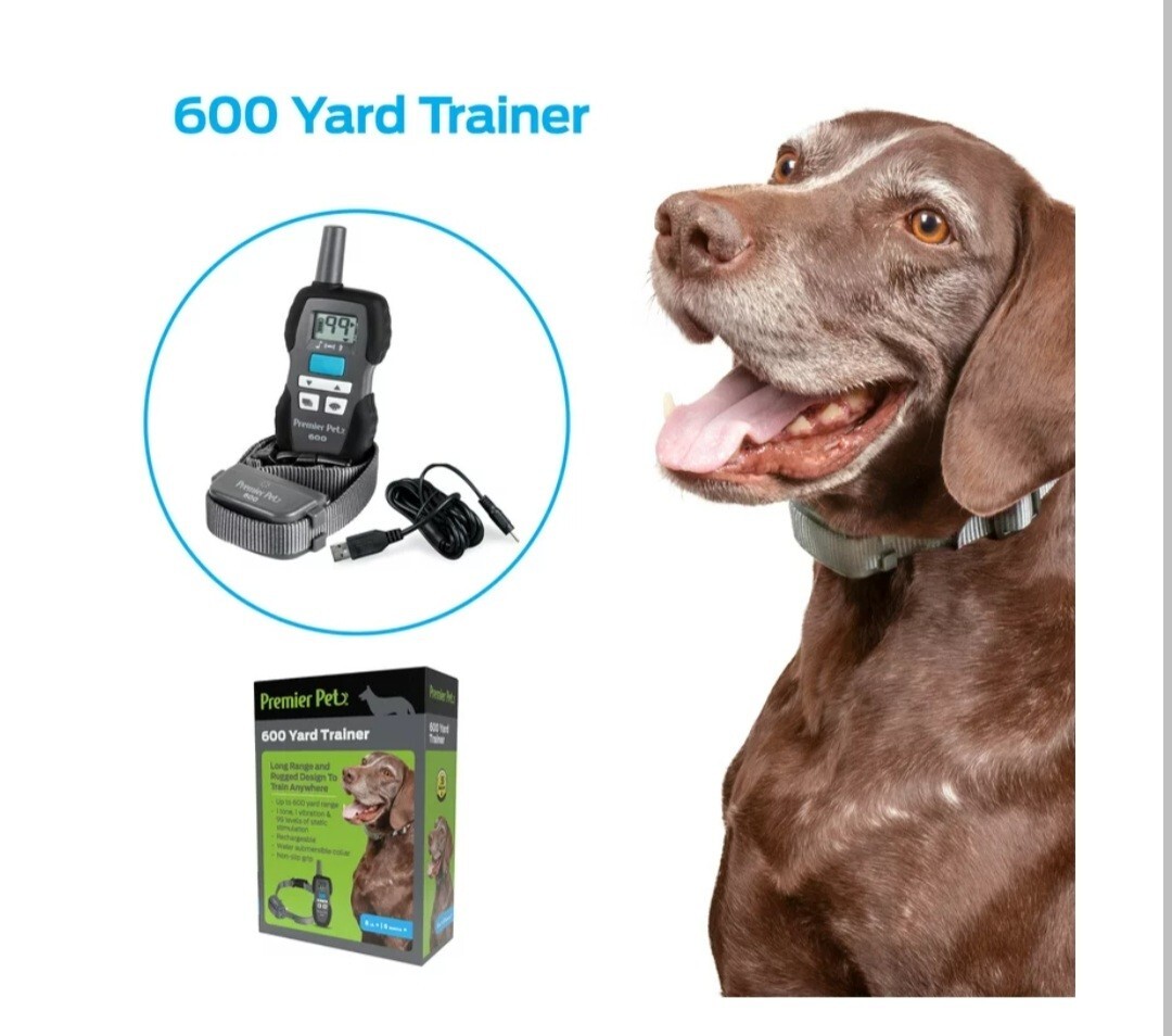 Premier Pet 600 Yard Trainer Rechargeable Waterproof Training