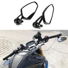 Par de espejos retrovisores negros para moto 250 390 690