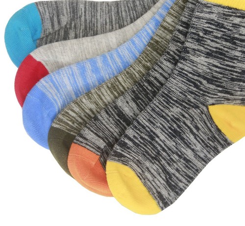 Little Toddler Kids Boys Girls Fashion Cotton Socks -BA-6 PairsM/Shoe size 10... - Picture 5 of 6