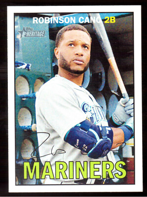 2016 TOPPS HERITAGE #432 ROBINSON CANO SP