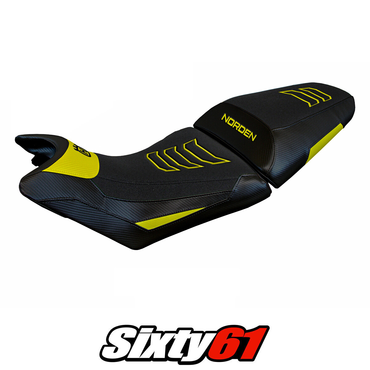 Husqvarna Norden 901 2022-2025 Seat Cover Tappezzeria Comfort Ultragrip Yellow