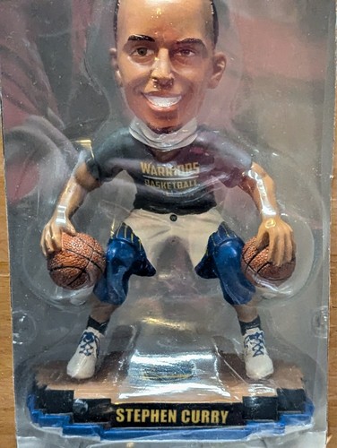 Bobblehead Limit Stephen Curry Golden State Warriors "Pregame 2 Ball Dribble" - Imagen 2 de 5