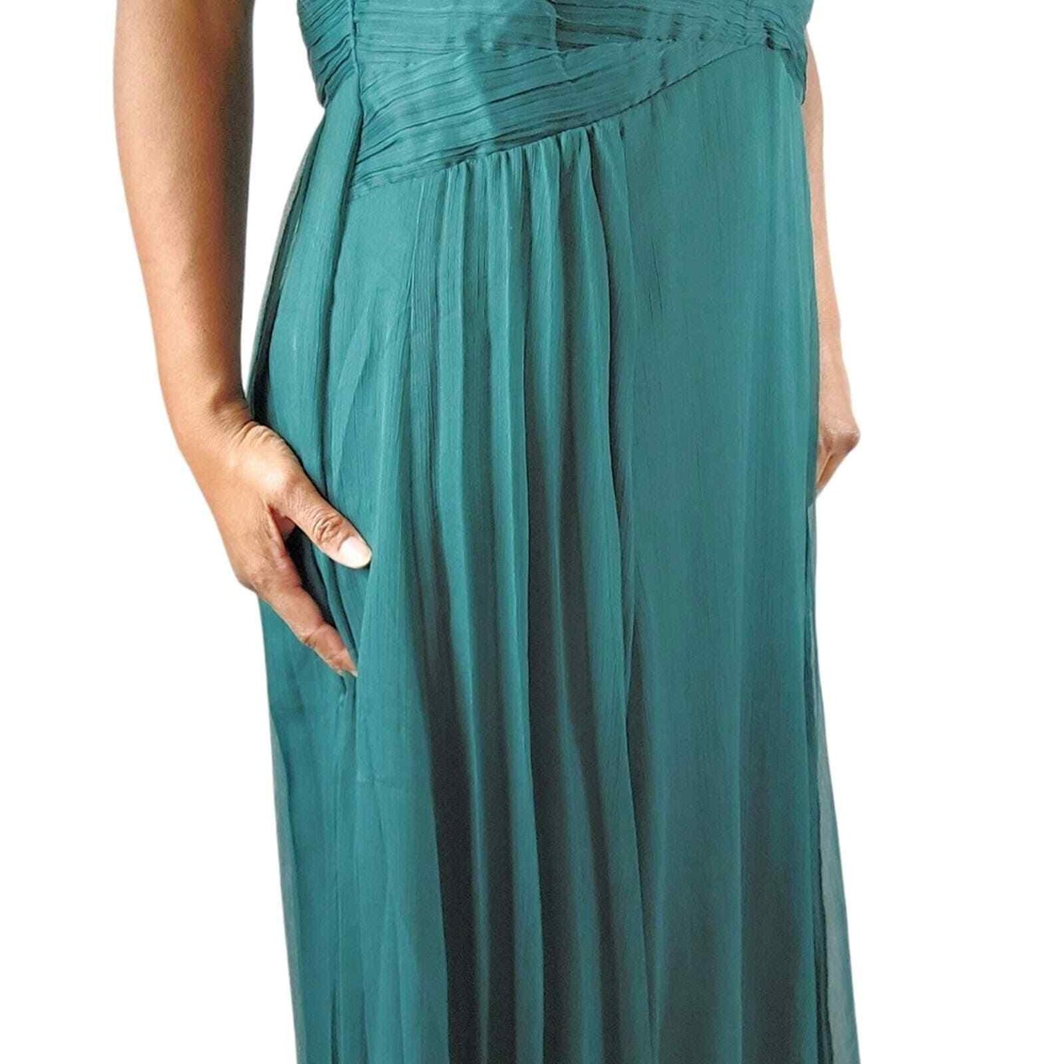 ASOS Design Forest Green Bridesmaid Pleated Maxi (floor length) Dress | eBay ASOS Design Forest Green Bridesmaid Pleated Maxi (floor length) Dress | eBay