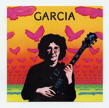 Jerry Garcia Handbill Victor Moscoso 1972 Album Garcia Promotion