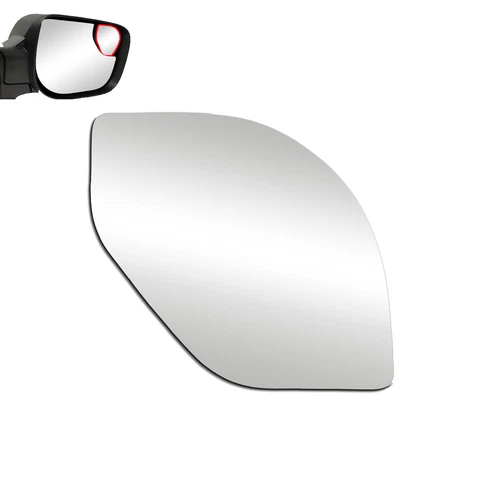 Mirror Glass Fit 2017-2022 Nissan Titan Passenger Side RH Convex Replacement