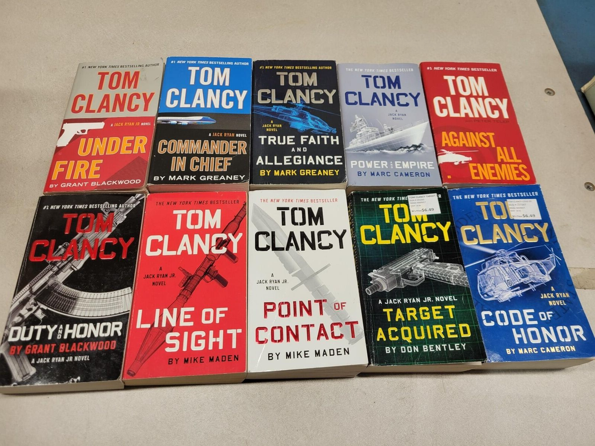 トム.クランシー　(ジャック.ライアンシリーズ)35冊セット COMPLETE Series - Lot of 39 Jack Ryan books by Tom Clancy | eBay