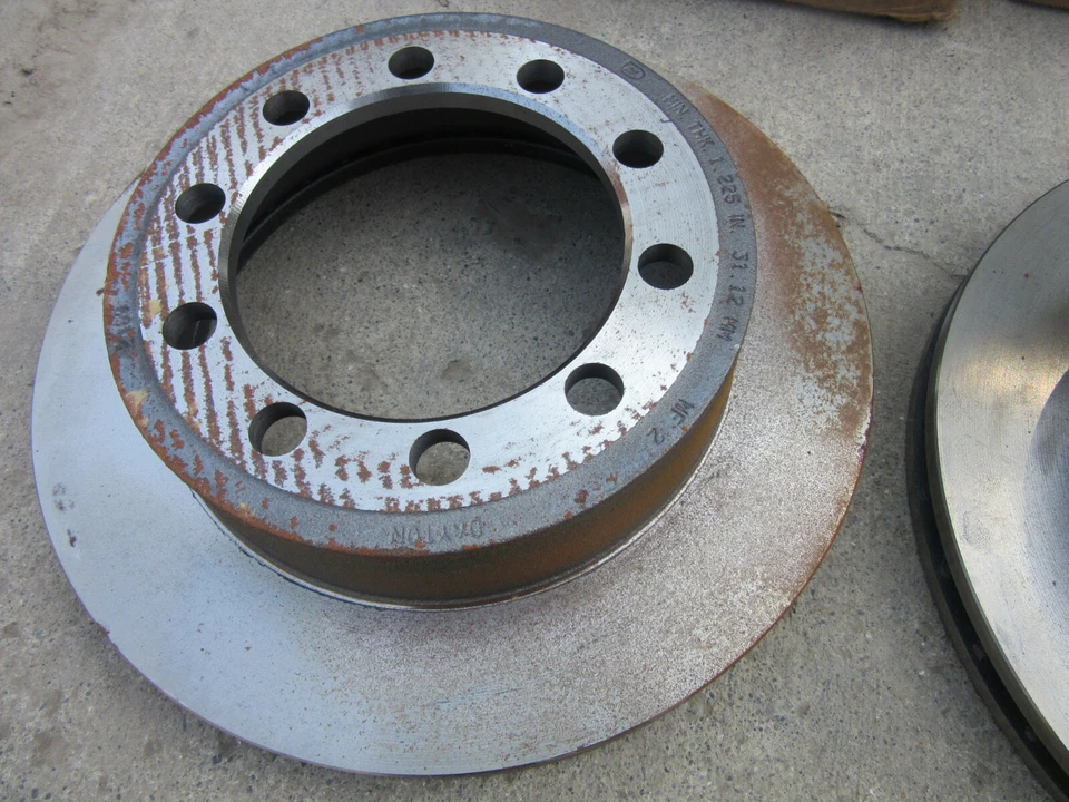 Juego de rotores de freno delanteros Ford F4HZ-1125-A ¡GENUINOS OEM DE EE. UU.!!! Foto 4 de 4