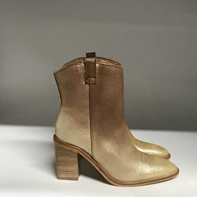 Shyanne Goldie Western Boot Golden Womens Size Medium UK
