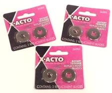 6 X-ACTO Designer Series 26203 Rotary Trimmer Replacement Blades (3) 2 packs NEW