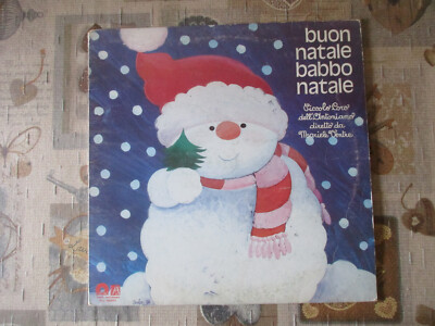 LP '33  Buon natale babbo Natale PICCOLO CORO ANTONIANO  Piu' che ottimo