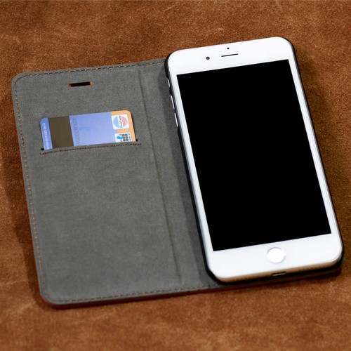 Premium Echt Leder Cover für Apple Samsung Huawei Handy Schutzhülle Case Tasche - Picture 12 of 42