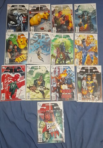 Complete 52 (Week 1-52) First Edition Serial Comics by DC - Picture 3 of 5