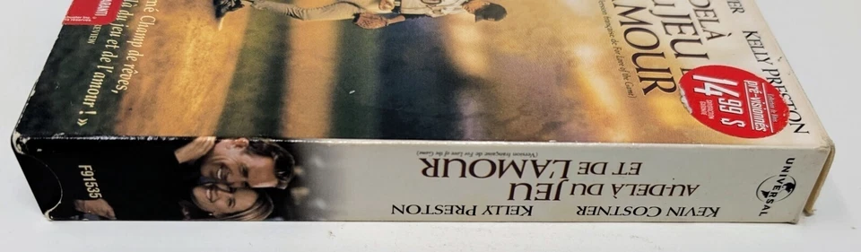 Au-Dela du jeu de l'amour VHS (1999) - NTSC - French - Good (Tested) - Image 4 of 4