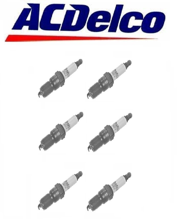 Set of 6 ACDelco 41-601 Professional Conventional Spark Plug | eBay