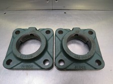 SKF 124061 4-Bolt Flange Bearing Housing Lot of 2 