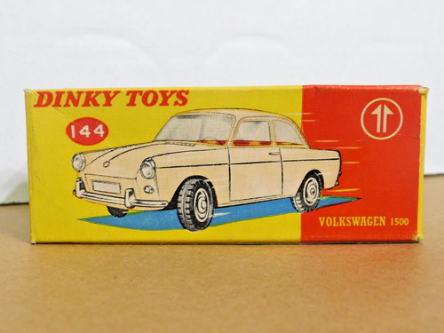 Dinky 144 Volkswagen 1500 Sedan In Original Box - Picture 10 of 17
