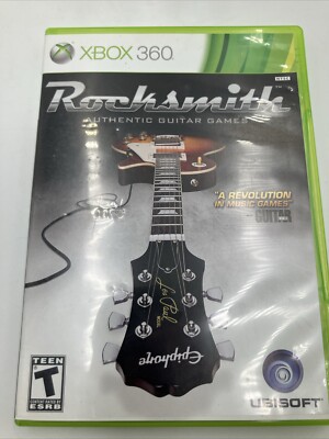Rocksmith Authentic Guitar Games (Microsoft Xbox 360, 2013)