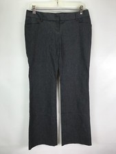 Express Design Studio Women Pants Stylist Trouser sz 6 Charcoal Gray Career Work